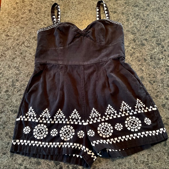 Anthropologie mermaid Tofino romper, Size Large - Picture 2 of 10